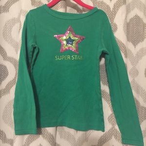 ❤️ 🌟SALE🌟❤️ Green long sleeve Superstar